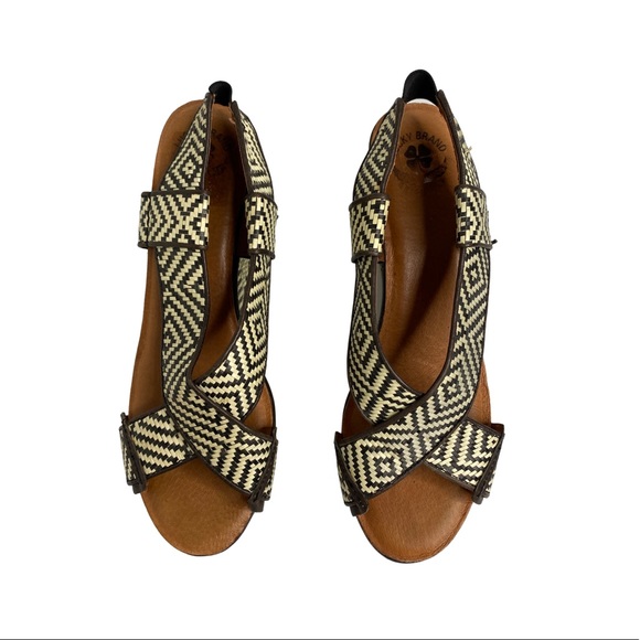 Lucky Brand KoKo Platform Wedge Sandals Heels - Picture 2 of 16